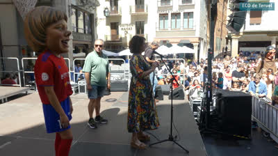 BAUTIZO DE LA NUEVA CABEZUDA,ESTRELLA ,DEL CD TERUEL