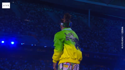 Presentación de Ozuna en la Velada del Año III