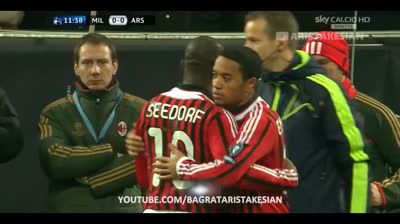 AC Milan v Arsenal  4-0 #UCL 2011-12 - Round of 16 First leg - Sky Calcio - FULL HD