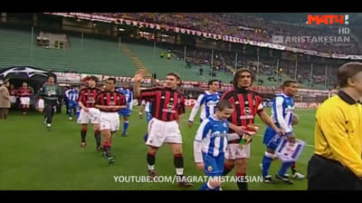 AC Milan v Deportivo La Coruna  4-1 #UCL 2003-04 - FULL HD 1080P