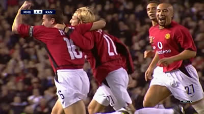 Manchester United 3-0 Glasgow Rangers - UCL 2003_⁄2004 [HD]