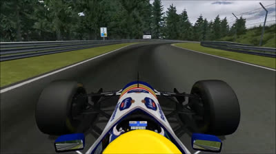 Subjetiva Ayrton Senna Williams FW16 - Nordschleife