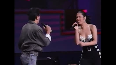 Selena Quintanilla & Alvaro Torres - Buenos Amigos (Live TMA 1992)