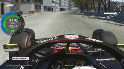 Subjetiva Max Verstappen Red Bull RB18 - Monaco (1929)