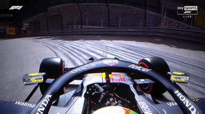 Subjetiva Sergio Pérez Red Bull RB18 - Monaco (Circuito Invertido)