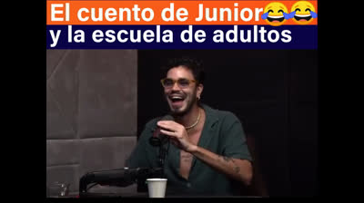 Los Gomez Podcast El Cuento que junior daba de la escuela de adultos