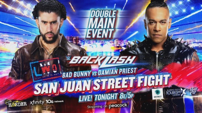 Damian Priest vs Bad Bunny